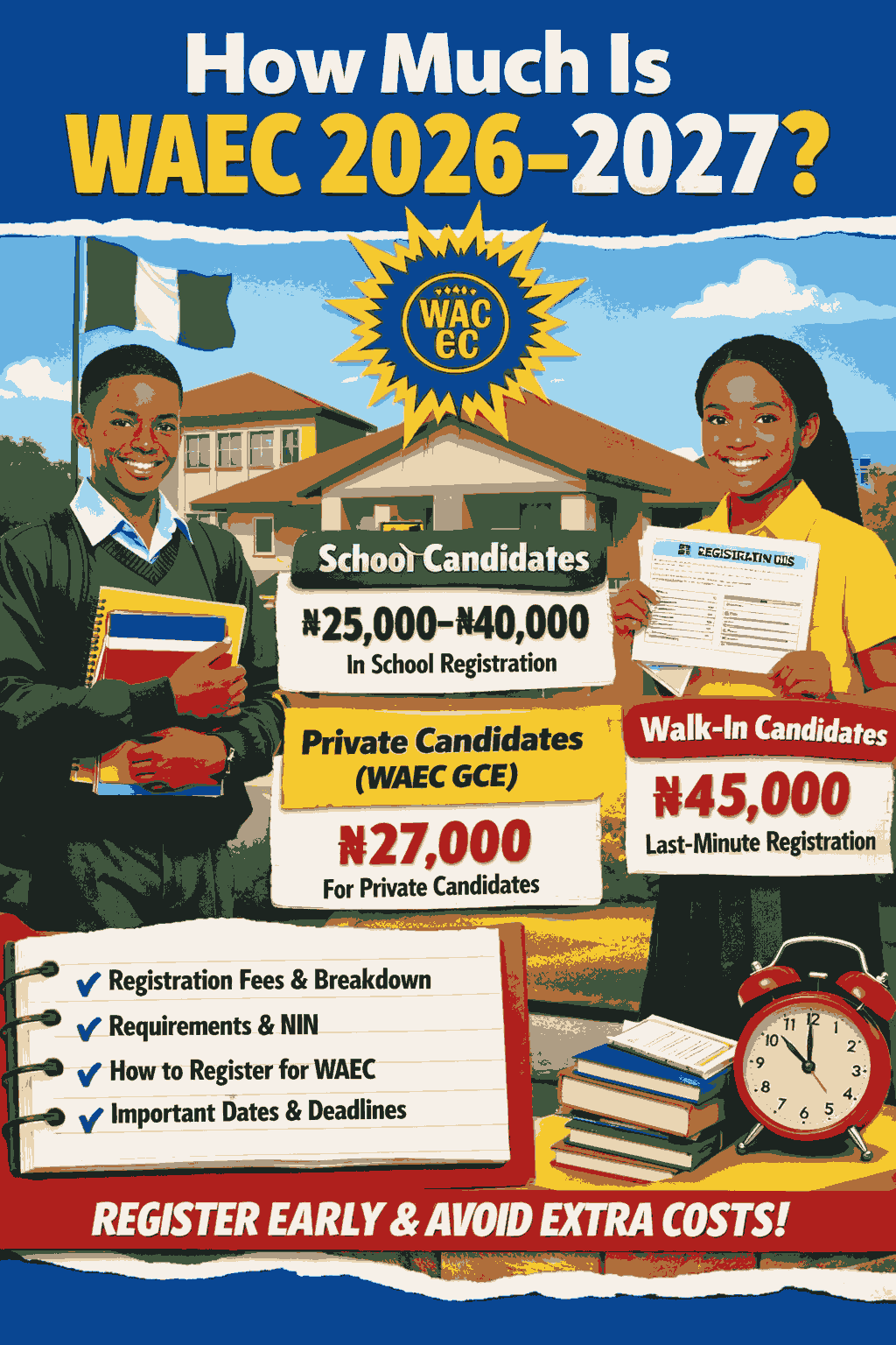 How Much Is Waec 2026 2027
