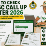 How to Check NYSC Call Up Letter 2026: Complete Step-by-Step Guide for Prospective Corps Members