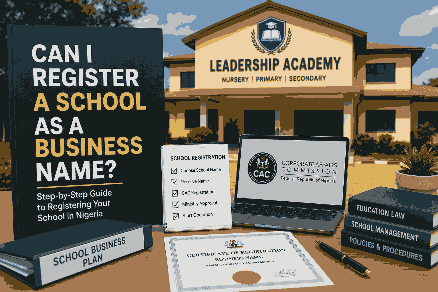Can I Register A School As A Business Name In Nigeria