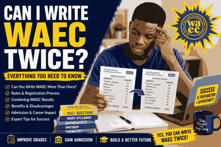 Can I Write WAEC Twice? Everything You Need to Know