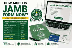 How Much Is JAMB Form Now? Latest JAMB Registration Fee Breakdown for 2026