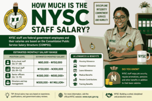 How Much Is the NYSC Staff Salary in Nigeria? (2026 Guide)