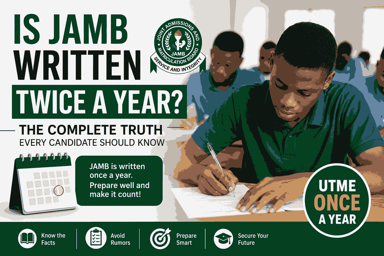 Is JAMB Written Twice a Year? The Complete Truth Every Candidate Should Know in 2026