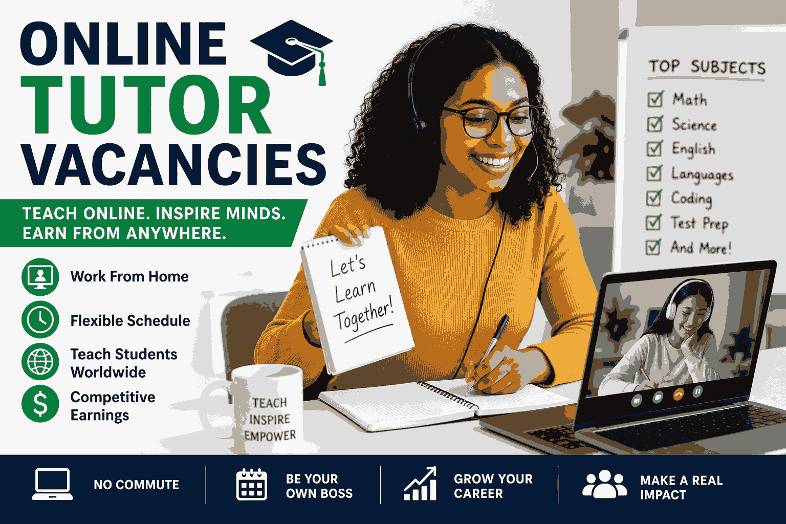 Online Tutor Vacancies