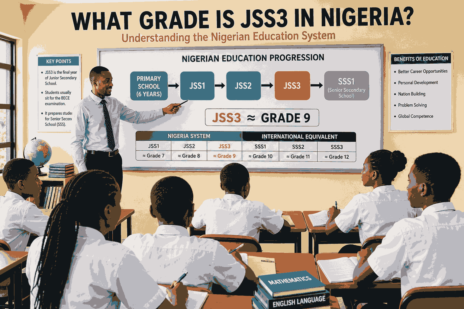 What Grade Is Jss3 In Nigeria