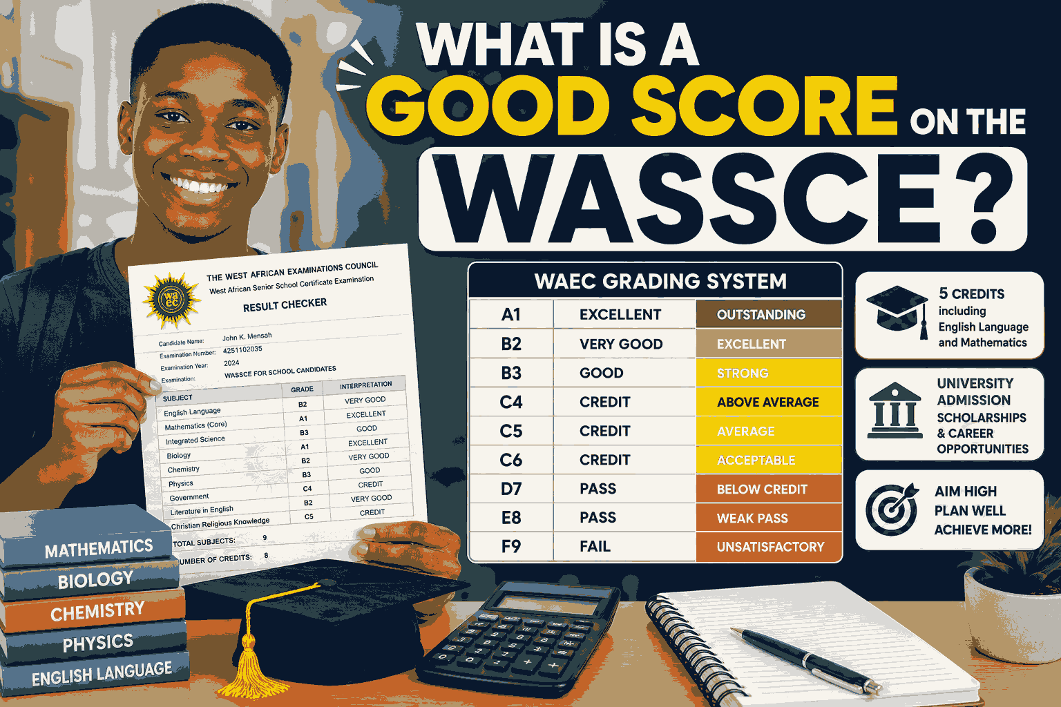 What Is A Good Score On The Wassce
