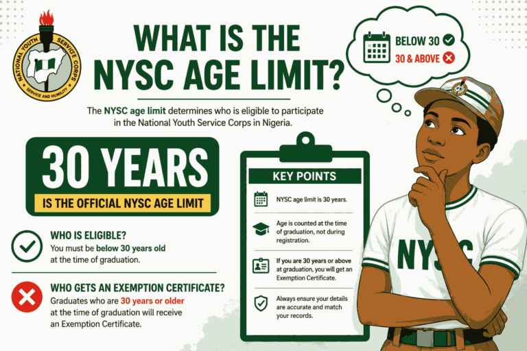 What Is the NYSC Age Limit? Everything Prospective Corps Members Need to Know