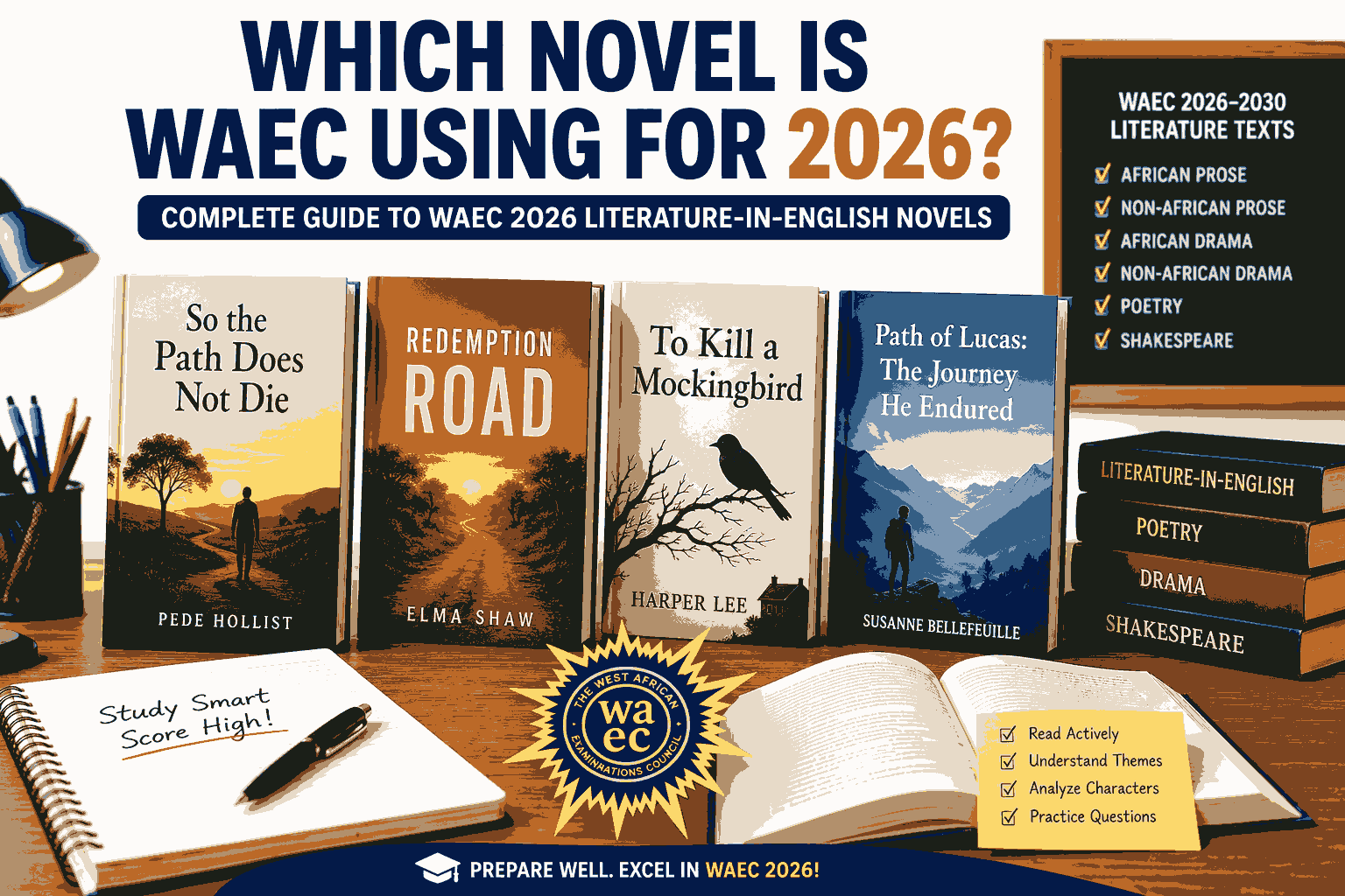 Which Novel Is Waec Using For 2026