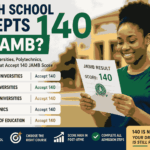 Which School Accepts 140 in JAMB? Full List of Universities, Polytechnics, and Colleges That Accept 140 JAMB Score in Nigeria