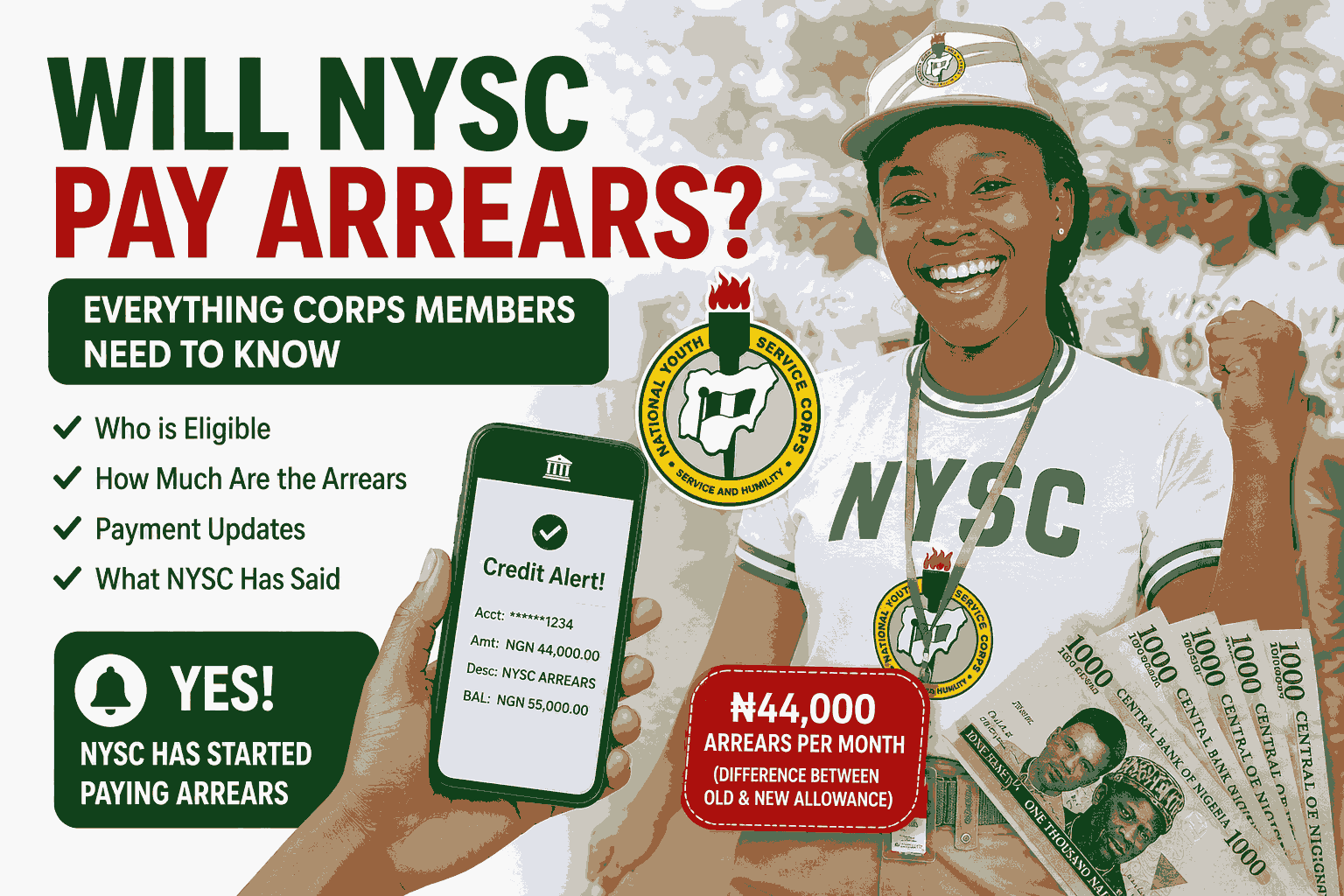 Will Nysc Pay Arrears