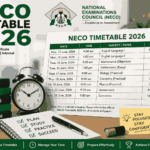NECO Timetable 2026: Official NECO SSCE Timetable PDF, Exam Dates, Subjects & Complete Guide